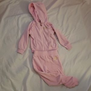 Toddler Girl Juicy Couture Sweatsuit